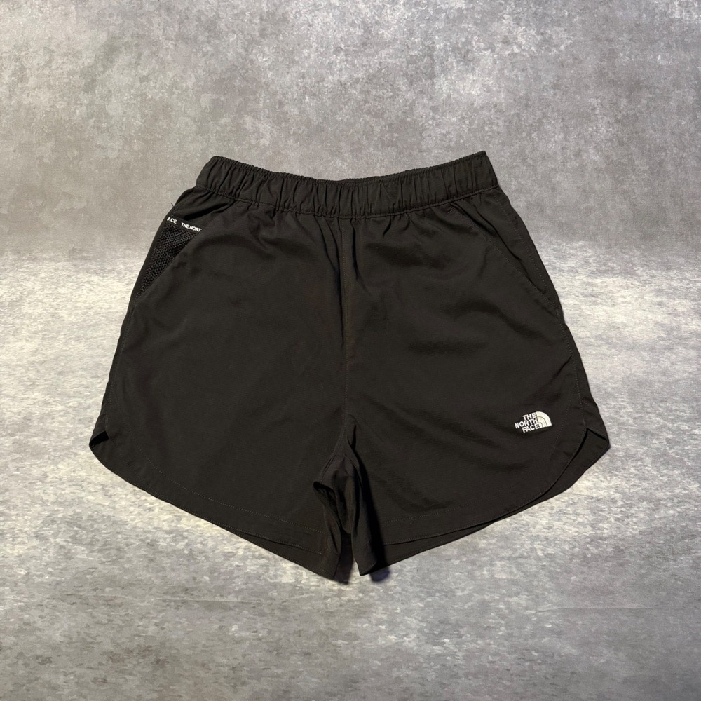 The North Face Womens Black Active Running Shorts Size XS FlashDry Workout Gym